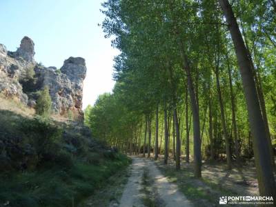 Río San Juan_Duratón; los galayos madrid transpirenaica ruta de las nogaledas calzada romana